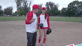 April and Taylor in a steamy threesome with Eric