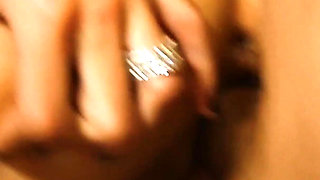 Brooke Banner Throws Her Head Back and Catches Cum with Her Tits