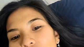 Pussy toying busty high heeled stunner solo pov masturbation