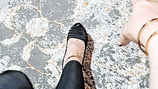 Intense Foot Domination  Broken Slave Worships My Shoes