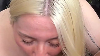 PAWG Hadley Haze Showed Out with Her Huge Natural Tits, Blonde Hair, Pierced Lip, and Tatted Body