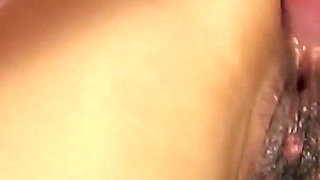 Japanese Teen Ivannah with Hairy Pussy Fucked in the Ass by a Big Cock During Interracial