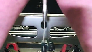 BBW in Latex Pounded by Fucking Machine