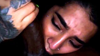 Yasmina Khan A Slut Takes BBC & Indulges Pee Treatment