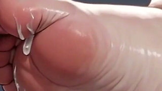 Giant SSBBW Makes Slave Lick Her Big Beautiful Feet - Foot Domination