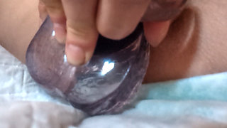 Huge New Dildo Anal Pleasure First Time