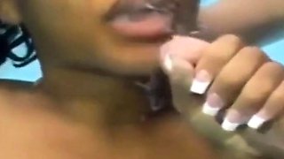Black Beauty Blows 2 Big Cocks Underwater