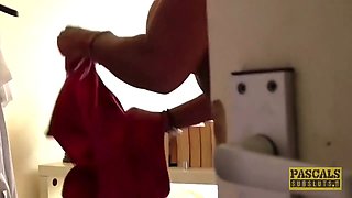 Pascalssubsluts - nasty uk cougar gets her holes tucked