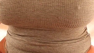 First Scene Ever Alert Natural Huge Tits Tan Lines Tight Wet Pussy Amateur MILF London Rose