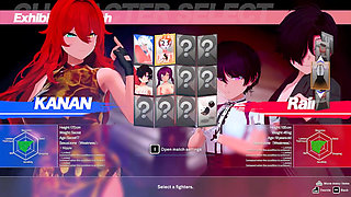 Lesbian Battle BDSM Hentai Game Ep.2 Lesbian Tomboy Defeated Had to Squirt Non Stop on a Bondage Device!