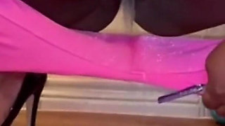 Sqauting Pissing on the Floor