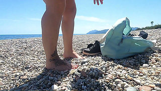 Kinky Couple - Curvy Big Ass Sardinia Beach