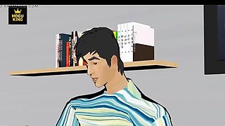 Indian Desi MILF Friend Caught Fucking Stranger Man Hardcore Anal Sex Hindi Cartoon