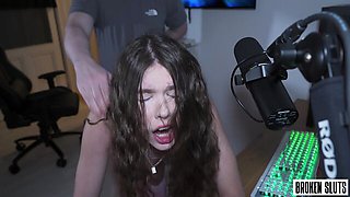 Cutie teen with perfect ass Princess Alice rammed by huge dick