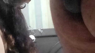 Indian Doctor and Indian Nurse Blowjob in the Hotel
