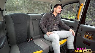Wild Taxi Passion with Cherry Candle in Outdoor Heat