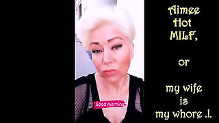 The Gaping Pussy of a Sexy Smoking MILF