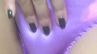 Monica Jade-office Satin Panty Tease Sexy Secretary JOI