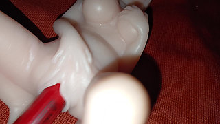 Realistic Sex Toy POV 4K - Lifelike Silicone Doll Solo Scene