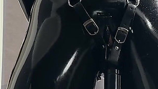 Gas Mask Blowjob Training