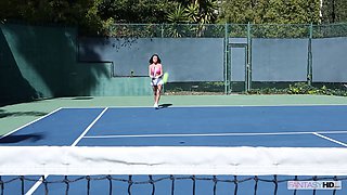 My Tennis Coach Wasn't Ready When I Showed Him My Smooth Pussy