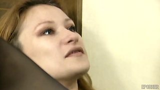 Redhead Maid Takes Rough Pounding