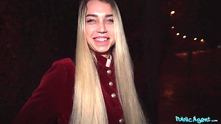 Public Agent - Rusian Elena Vedem Deepthroats Big Cock POV
