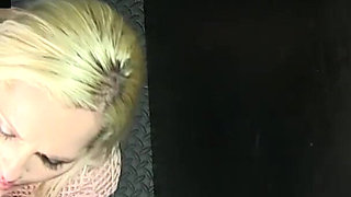 Sexy hotwife Alena Croft returns to the gloryhole for 12 loads of cum POV
