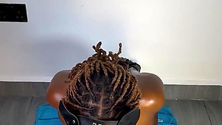 Cat Woman Destroys Her Wet Sloppy Throat Just for Yoy