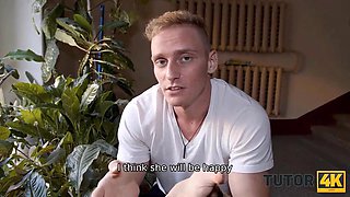 TUTOR4K. Chemistry tutor disappoints the stud that fucked her by sex: Blowjob, Cowgirl  Fetish Porn