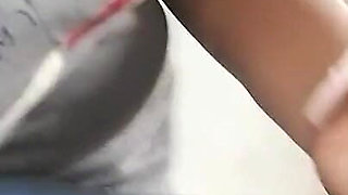 Neibor milf - dresses up to return home before husband's arrival