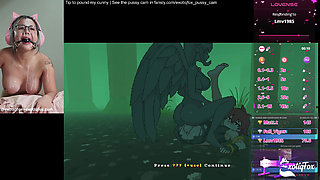 Hentai Game Makes Me So Wet I Can't Stop Fingering Myself LIVE!