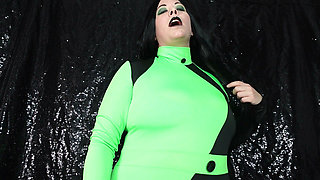 Shego Gives You a Cum Eating Instruction After a JOI (and Stealing From You While Distracted)