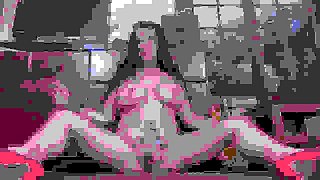 Nude red heels mature smoking