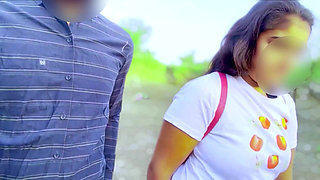 Indian Village Girl Friend and Boyfriend First Time Fucking Outdoors