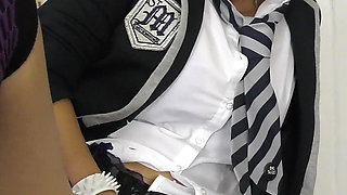 Pixiee; Stroke & Cum All Over Her Face & Glasses
