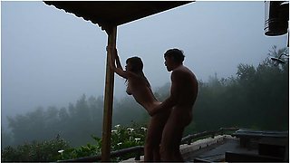 Rainy Outdoor Passion