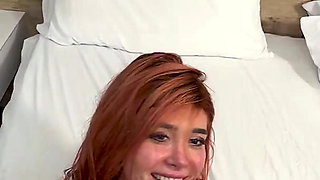 Flexible Redhead Babe Loves to Fuck