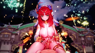 Genshin Impact - Lantern Rite Fuck Fiest Gangbang Genshin Girls Creamed - 3D Hentai Animations