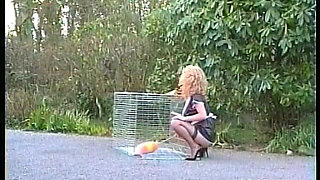 Black Nylons on the Stairs