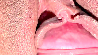 Spicyvanilla - Extreme Close-up: Tight Pussy Gets Fucked Hard & Covered in Cum