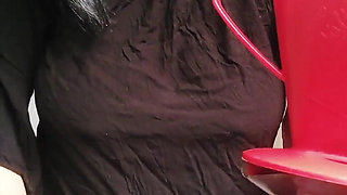 Stepmom Making Her Coffee