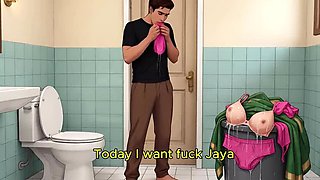 Indian Teacher Jaya Part 17 - Big Ass Desi Romance Story with Blowjob & Dogging