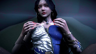 3D Horny Slut Cosplay Stripper Got Her Wet Pussy Fucked so Hard