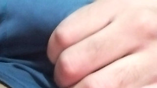 Gifted 18 year old young masturbating