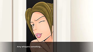Hentai chick enjoys anal sex at the gym