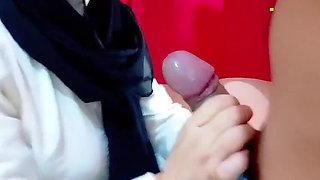 Arab MILF Jade Khalil First Time on Camera with Big Cock and Tight Pussy