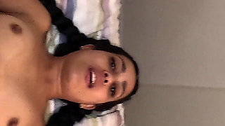 Balls Deep Rawdogging Brazilian College Babe - Passionate POV