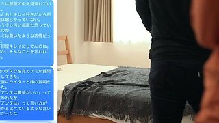 Small titted asian beauty giving blowjob