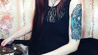 Webcam brunette solo masturbation